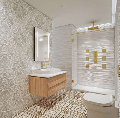 Bathroom Designs by Civil Engineer Shubham  Shitut, Indore | Kolo