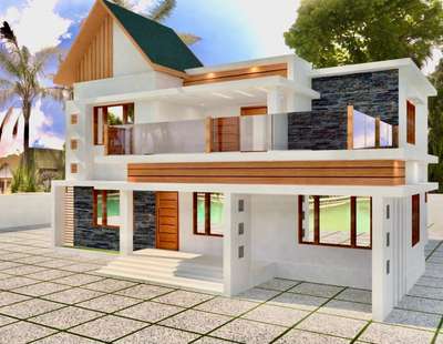 Exterior Designs by Architect Majeed Pdga, Kasaragod | Kolo
