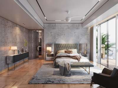 Ceiling, Lighting, Bedroom, Storage, Furniture Designs by Contractor Shankar Yadav, Gurugram | Kolo