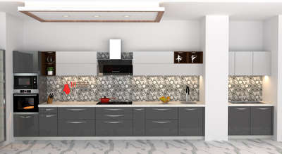 Kitchen, Storage Designs by Interior Designer Ulta Design, Ghaziabad | Kolo