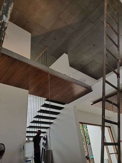 Ceiling, Staircase Designs by Architect matfy designs, Kozhikode | Kolo