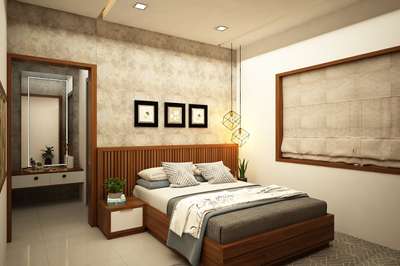Bedroom, Furniture, Storage, Wall Designs by Architect Deepthik Divakaran, Kozhikode | Kolo