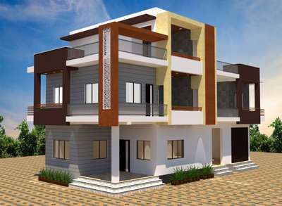 Exterior Designs by Architect vinod patidar, Udaipur | Kolo