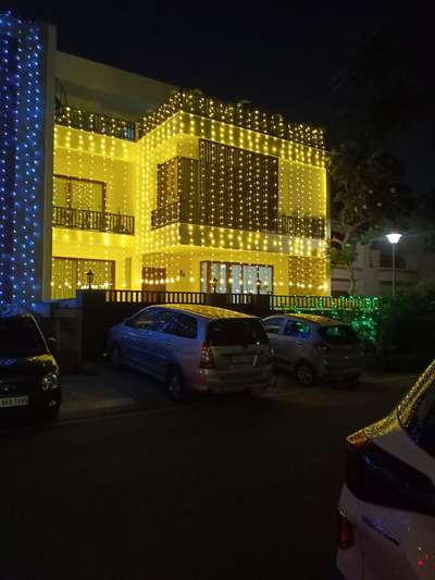 Exterior, Lighting Designs by Contractor Vijay Kumar, Gurugram | Kolo