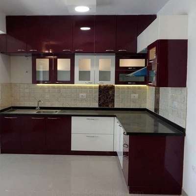 Kitchen, Lighting, Storage Designs by Carpenter sreeju c, Thiruvananthapuram | Kolo