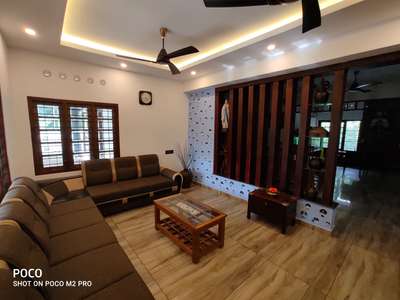Furniture, Table, Lighting, Living Designs by Contractor Kannampadathil Constructions, Kottayam | Kolo