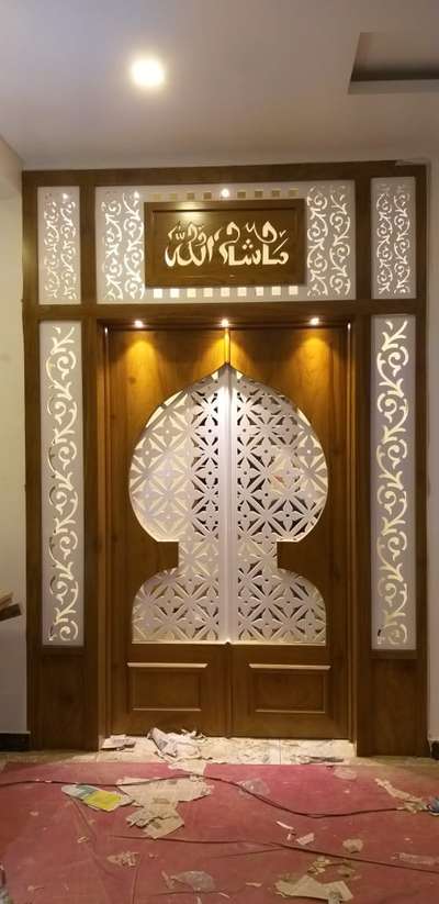 Prayer Room Designs by Carpenter  DCRAFT HOME INTERIOR  WORK KOLLAM kannanalloor, Kollam | Kolo