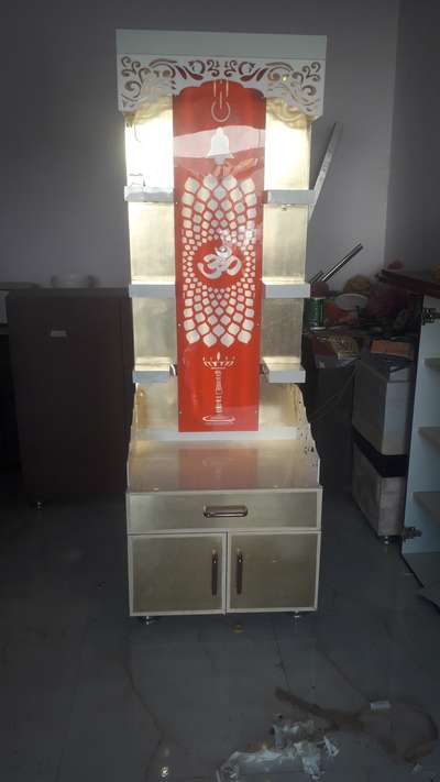 Prayer Room, Storage Designs by Carpenter chetan  ahirwal , Dewas | Kolo