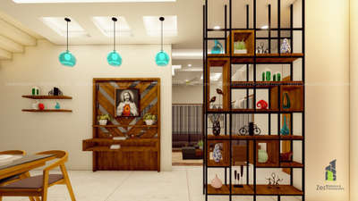 Dining, Furniture, Storage, Table, Prayer Room Designs by Interior Designer Binu Alappadan, Thrissur | Kolo