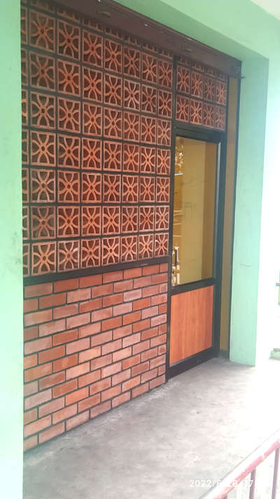 Wall, Door Designs by Civil Engineer Ajith Aramughan -A FRAME Developers , Thiruvananthapuram | Kolo
