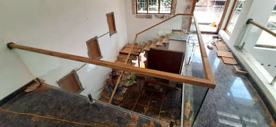 Staircase Designs by Glazier ajeesh cherppukaran, Thrissur | Kolo