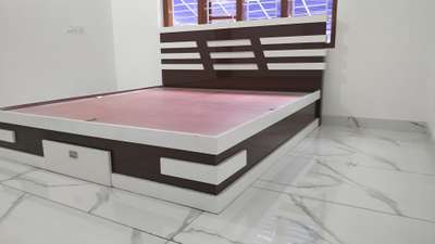 Bedroom, Furniture, Flooring Designs by Carpenter Shanoj Kachery, Kannur | Kolo