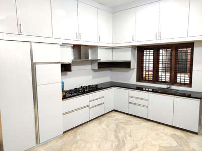 Kitchen, Storage Designs by Interior Designer Anoop Ainikottil, Malappuram | Kolo