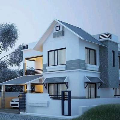 Exterior Designs by Interior Designer SREENATH V G, Thrissur | Kolo