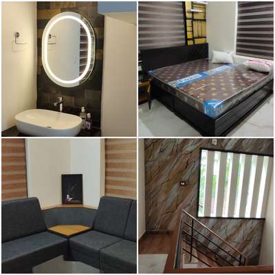 Bedroom, Furniture, Staircase, Bathroom Designs by Civil Engineer DGRAND BuildersDeveloper, Malappuram | Kolo