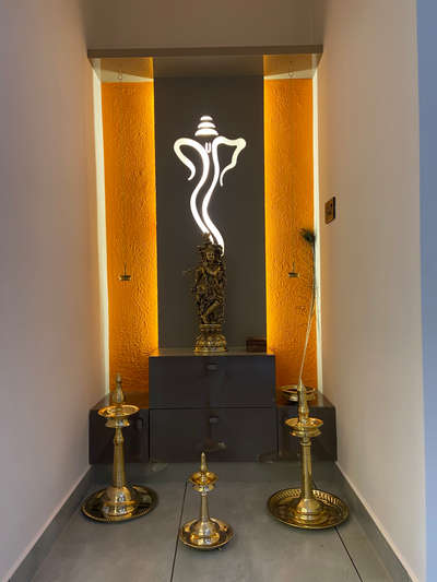 Prayer Room Designs by Carpenter Rejith Rajendran, Thiruvananthapuram | Kolo