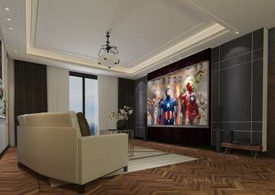 Ceiling, Furniture, Living, Lighting Designs by Interior Designer vishnu  ts, Kasaragod | Kolo