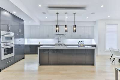 Lighting, Kitchen, Storage Designs by Contractor Modern Interior Resolution , Delhi | Kolo