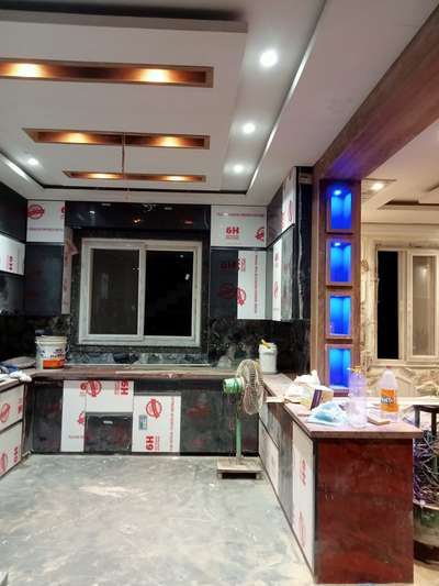 Ceiling, Kitchen, Lighting, Storage Designs by Building Supplies Rahisu Ddin, Ghaziabad | Kolo