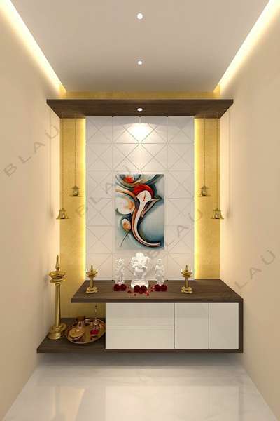 Prayer Room, Storage Designs by Carpenter jai bhawani, Jaipur | Kolo