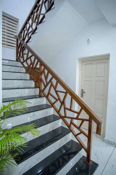 Staircase Designs by Contractor Reji Mon P R, Kottayam | Kolo