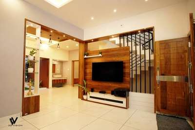 Living, Storage Designs by Contractor Leeha builders rini-7306950091, Kannur | Kolo
