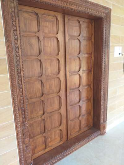 Door Designs by Carpenter Radhakrishnan Radhak, Palakkad | Kolo