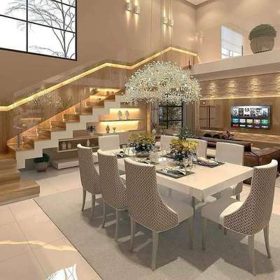Furniture, Lighting, Living, Table, Staircase Designs by Carpenter ഹിന്ദി Carpenters 99 272 888 82, Ernakulam | Kolo