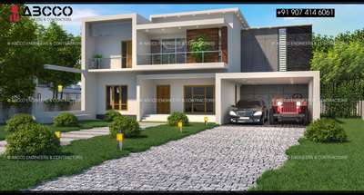 Exterior Designs by Civil Engineer Afsar  Abu, Kollam | Kolo