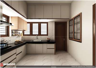 Kitchen, Storage Designs by Architect Joji Mon, Wayanad | Kolo