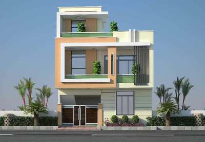 Exterior Designs by Contractor Arjun Kumawat, Jaipur | Kolo