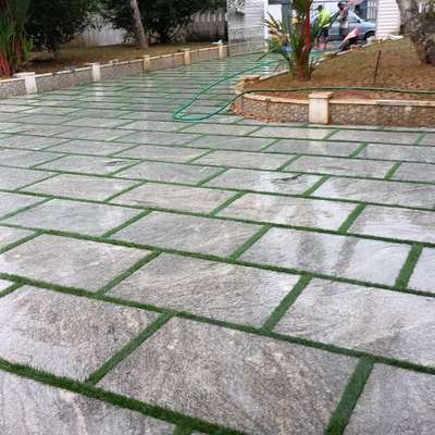 Outdoor Designs by Gardening & Landscaping SUDHI stone for homes, Ernakulam | Kolo
