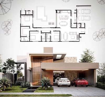 Exterior, Plans Designs by 3D & CAD uttam suthar, Udaipur | Kolo
