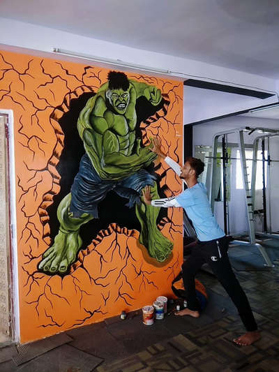 Wall Designs by Painting Works imran khan artist , Bhopal | Kolo