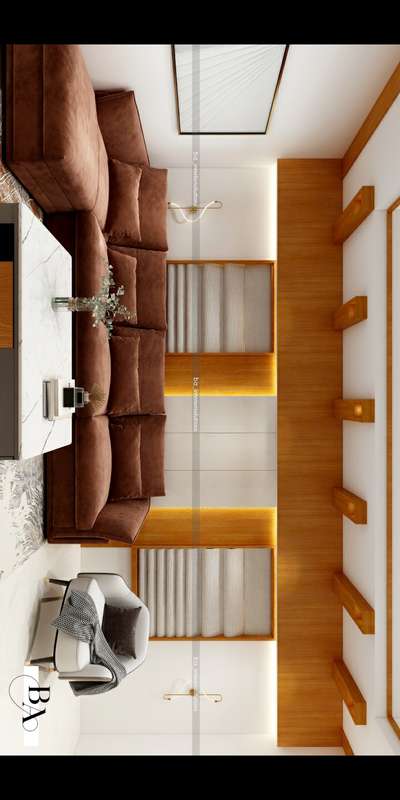 Lighting, Living, Furniture, Table, Ceiling Designs by Interior Designer Ibrahim Badusha, Thrissur | Kolo