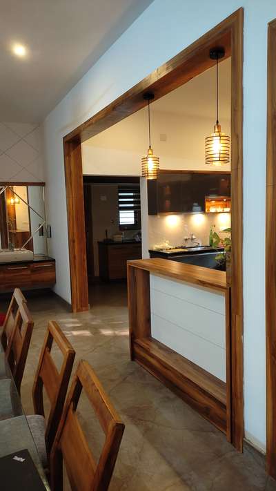 Kitchen, Lighting, Storage Designs by Contractor GREY MAX DESIGNS, Ernakulam | Kolo