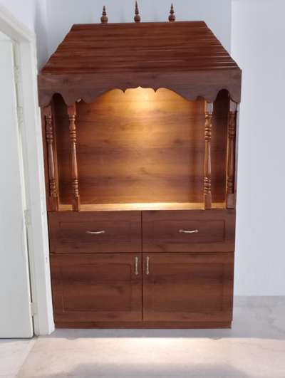 Prayer Room, Storage Designs by Interior Designer Abhishek singh, Gurugram | Kolo