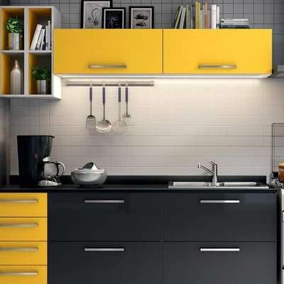 Kitchen, Storage Designs by Interior Designer Designer Sami Khan, Delhi | Kolo