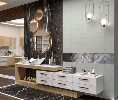 Bathroom Designs by Architect Shiva Designs, Panipat | Kolo