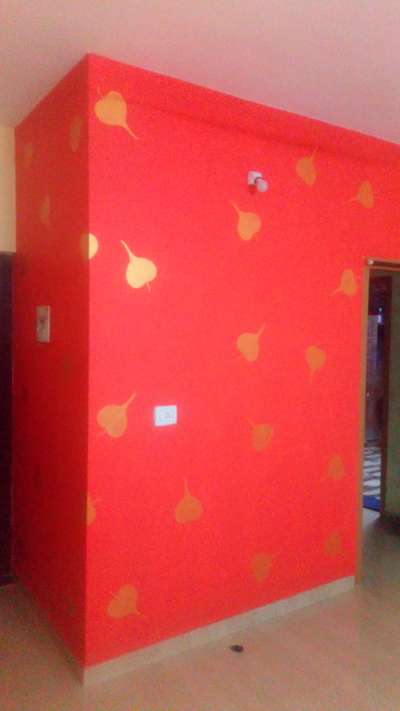 Wall Designs by Painting Works Arun Arun, Idukki | Kolo