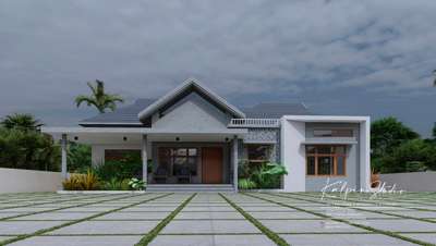 Exterior Designs by Architect KALPIN STUDIO, Wayanad | Kolo