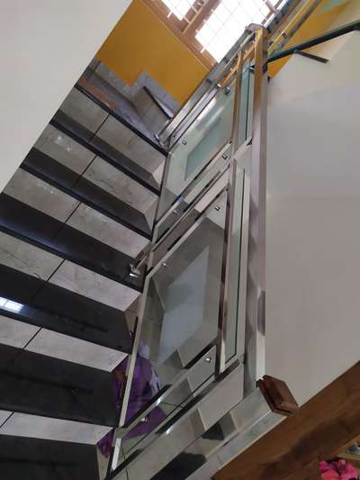 Staircase Designs by Service Provider Thottathil Fabrications, Thiruvananthapuram | Kolo