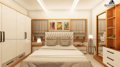 Furniture, Storage, Bedroom, Wall, Window Designs by Interior Designer RAYANCo INTERIORS  BUILDERS, Malappuram | Kolo