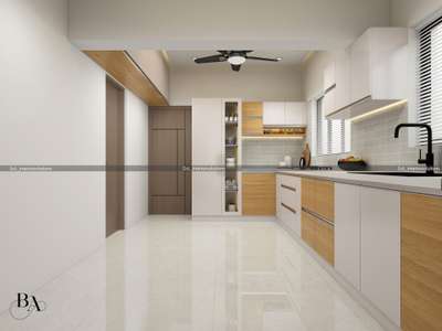 Kitchen, Storage Designs by Interior Designer ibrahim badusha, Thrissur | Kolo