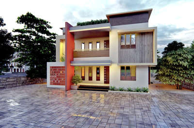 Exterior Designs by Architect vsn designs  and developers, Thiruvananthapuram | Kolo