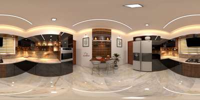 Kitchen, Lighting, Storage Designs by Interior Designer Live Amazing Home Interiors PvtLtd, Alappuzha | Kolo