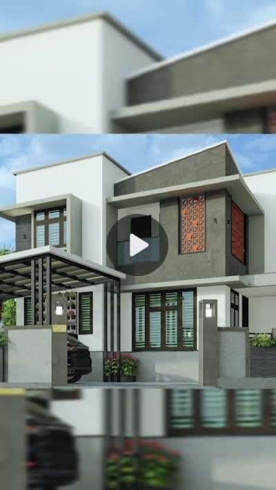 Exterior, Home Decor Designs by Architect morrow home designs , Thiruvananthapuram | Kolo