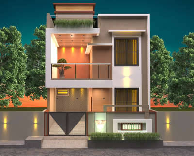 Exterior Designs by Architect vishal sharma, Bhopal | Kolo
