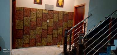 Wall, Staircase Designs by Building Supplies shijo jacob, Wayanad | Kolo