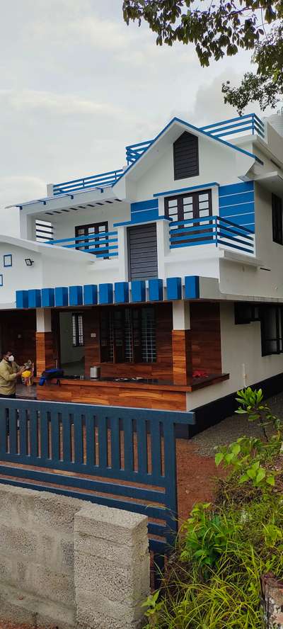 Exterior Designs by Painting Works Sunil Sathya, Kollam | Kolo